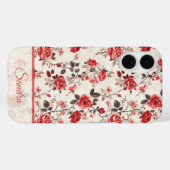Chique Moeder Cadeaus Roos Naam Case-Mate iPhone Case (Achterkant (horizontaal))