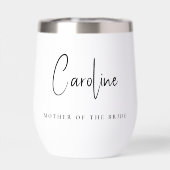 Chique moeder van de bruid bruidegom bruiloft (Achterkant)