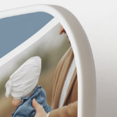 Chique Monogram 4 Foto Collage Pickleball Paddle (Links Detail)