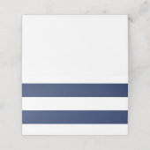 Chique Navy Stripes (Buitenkant ongevouwen)