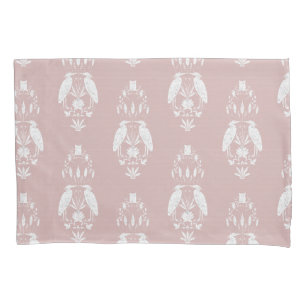 Chique neutrale stoffige roze Heron Heritage Reviv Kussensloop