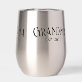 Chique Oma Persoonlijke Naam Jaar (Achterkant)