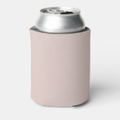 Chique Oversized Monogram Initiaal Roze Blikjeskoeler (Blikje Achterkant)