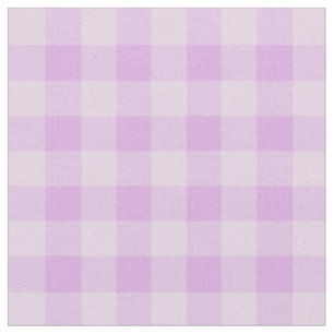 Chique paarse gingham ruitpatroon stof