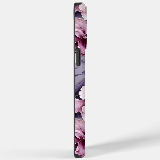 Chique Paarse Orchidee Floral Case-Mate iPhone Case (Achterkant / Rechts)