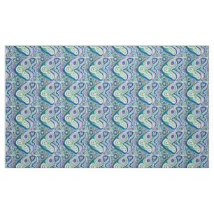 Chique Paisley Print Fabric Collectie Stof