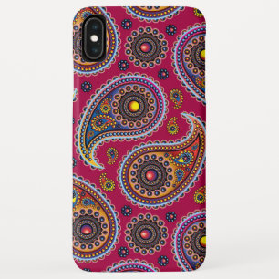 Chique Paisley Trendy Stijlvol Modern Girly Patroo iPhone XS Max Hoesje
