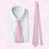 Chique pastel roze camouflagepatroon stropdas