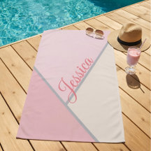 Chique Pastel Roze Moderne Geometrische Aangepaste