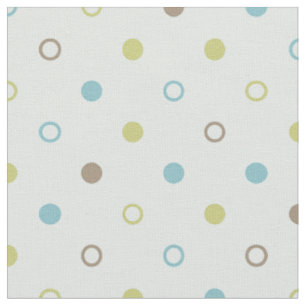 Chique pastel turquoise groene stippen patroon stof
