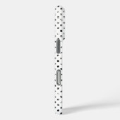Chique Patroon Design in zwart-wit Case-Mate iPhone Case (Achterkant / Rechts)