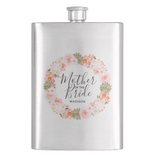 Chique Perzik Mint Bloemenkrans Moeder van de brui Flacon