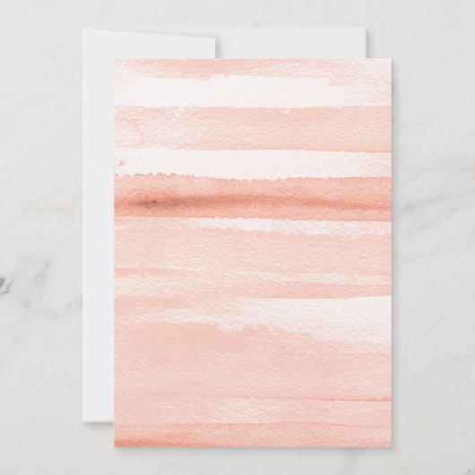 Chique Perzik Roze Bloemen Roos Goud Pet Afstudere Kaart (Achterkant)