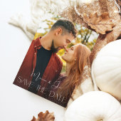 Chique Photo Suprise Verti De datum opslaan Kaart