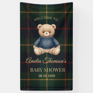 Chique Preppy Teddyshower Spandoek