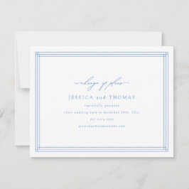 Chique raam bruiloft uitstel datum wijziging aankondiging