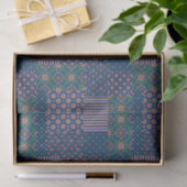Chique Rangoli Patronen Faux Patchwork Weefselpapi Tissuepapier (Geschenk)