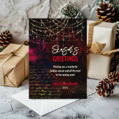 Chique rode bloem vakantie lichten Kerstmis nieuwj