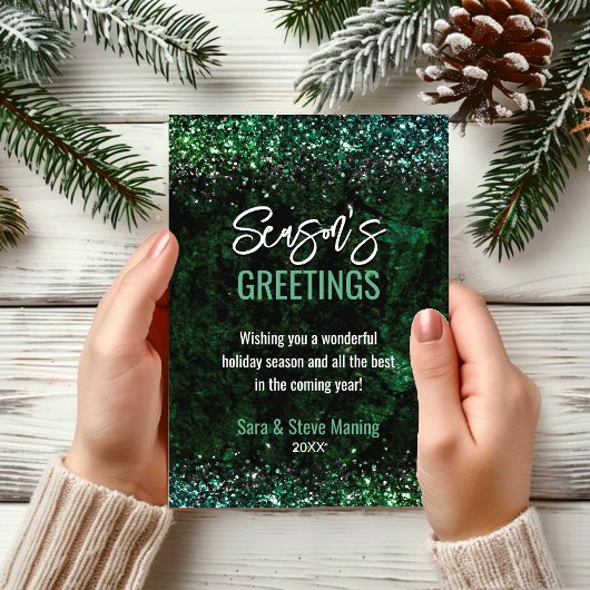 Chique rood groen marmer kunst Kerstmis nieuwjaar