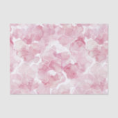 Chique Roze Abstracte Verjaardag Tissuepapier (Voorkant)