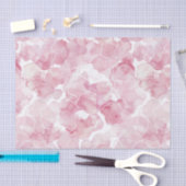 Chique Roze Abstracte Verjaardag Tissuepapier (Craft)