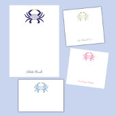 Chique Roze Krab | Kust Sticky Notees Post-it® Notes