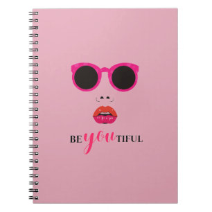Chique roze‑tint ontwerp met elegantie notitieboek
