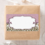 Chique Safari-naamlabel Etiket (Insitu)