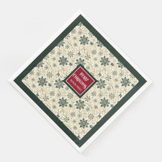 Chique servetten met antiek stijl (Hoek)