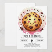 Chique snoepjes leuke koekjes verjaardag kaart (Voorkant / Achterkant)