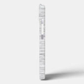 Chique statische textuur Case-Mate iPhone case (Achterkant / Links)