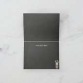 Chique stenen pot & krijtbord bedankkaart (Binnen)