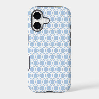 Chique stijlvolle retro patroon rustige blauwe