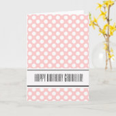 Chique Stippen Kaart (Gele Bloem)