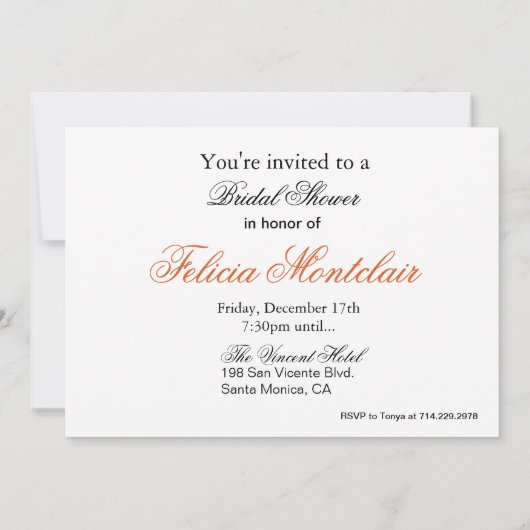 Chique Tas, Hoge Hakken en Lippenstift Meisjesfees Kaart (Achterkant)