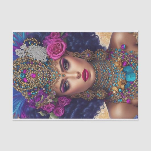 Chique Trendy Vrouwen Tissue Papier 10lb (Voorkant)