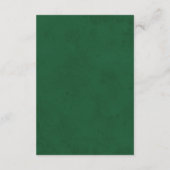 Chique Tropical Paradise Waterverf Trouwgegevens Informatiekaartje (Achterkant)