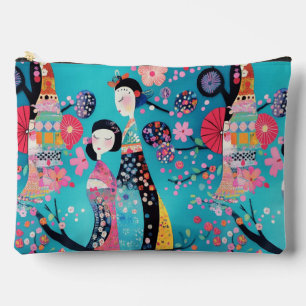 Chique turquoise geisha etui