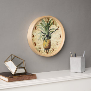 Chique Vintage Franse Calligrafie Ananas Kunst Gro