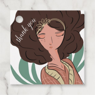 Chique vrouw plantenliefhebber blogger dank je bedankjes labels
