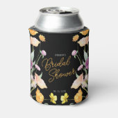 Chique Wildflower Script-Vrijgezellenfeest Blikjeskoeler (Blikje Achterkant)