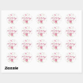 CHIQUE ZAKELIJKE / GELEGENHEID CADEAU WRAP STICKER (Vel)