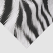 Chique Zebra Dierenprint Bruiloft Feest Tissuepapier (Detail)