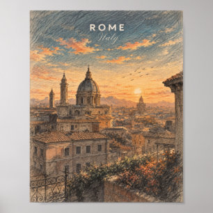 Chique Zonne Kunst Poster