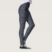 Chique zwart glitter sparkle leggings (Rechts)