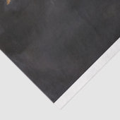 Chique zwart-wit checker pompoen en gouden steel tissuepapier (Detail)