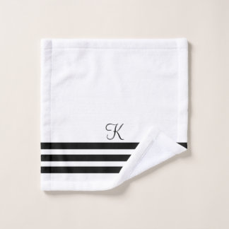  chique zwart-wit hotel esthetisch bad handdoek