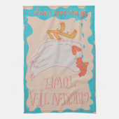 Chiquitita ABBA Serviette de thé au poulet (Vertical)