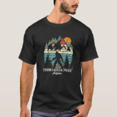 Chiricahua Peak Arizona National Park Retr T-shirt (Voorkant)