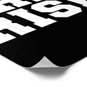 Chirish St. Patrick's Day Chi-irish Funny Chicago Poster (Hoek)